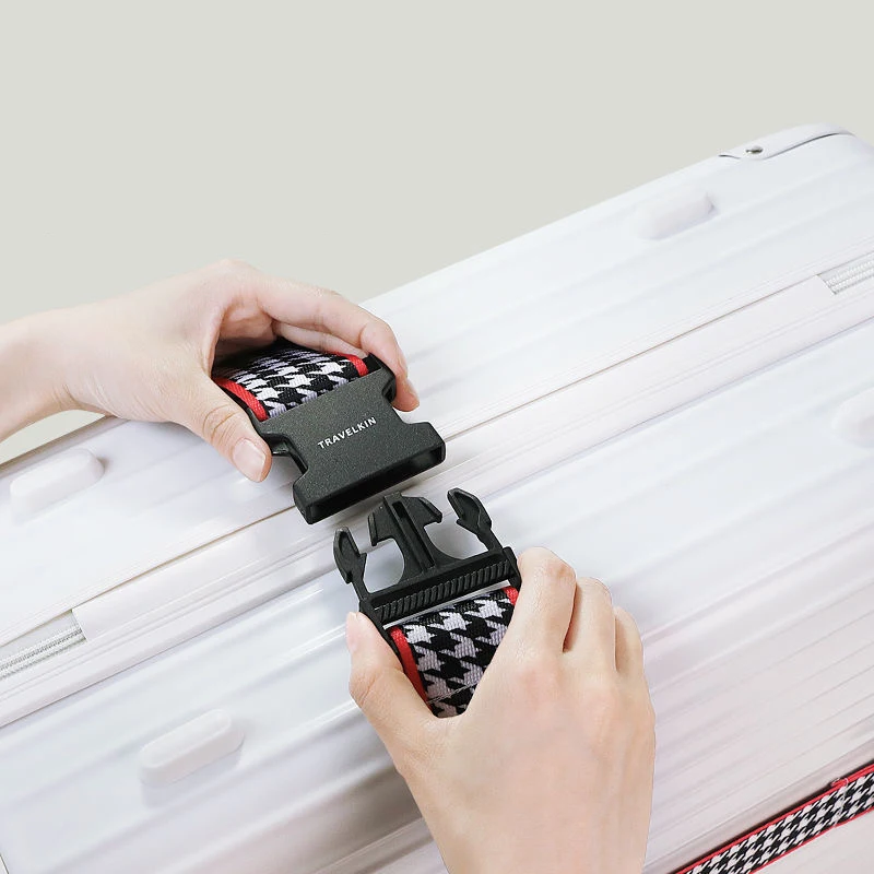 New Hot Adjustable Travel Suitcase TSA Lock Buckle Strap Belt Luggage Strap Cross Belt Luggage Band Baggage Straps Tie Belt