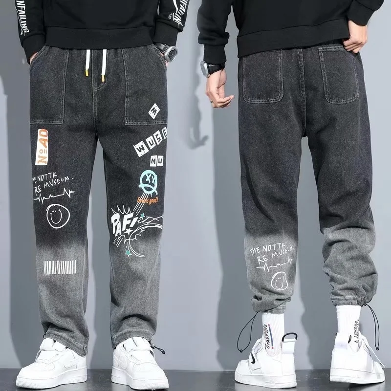 

Streetwear Men's Pants Jogging Pants Men Japan Harajuku Fashion Cargo Pants Men Casual Men Clothing Elastic Waist Men Trousers