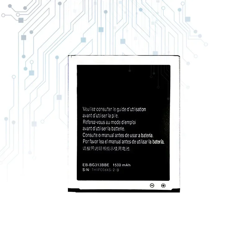 EB-BG313BBE 1500 мАч аккумулятор для Samsung G310 G310A G310H G313 G313H G313HU G313HZ J105M J105Y J106 J106B