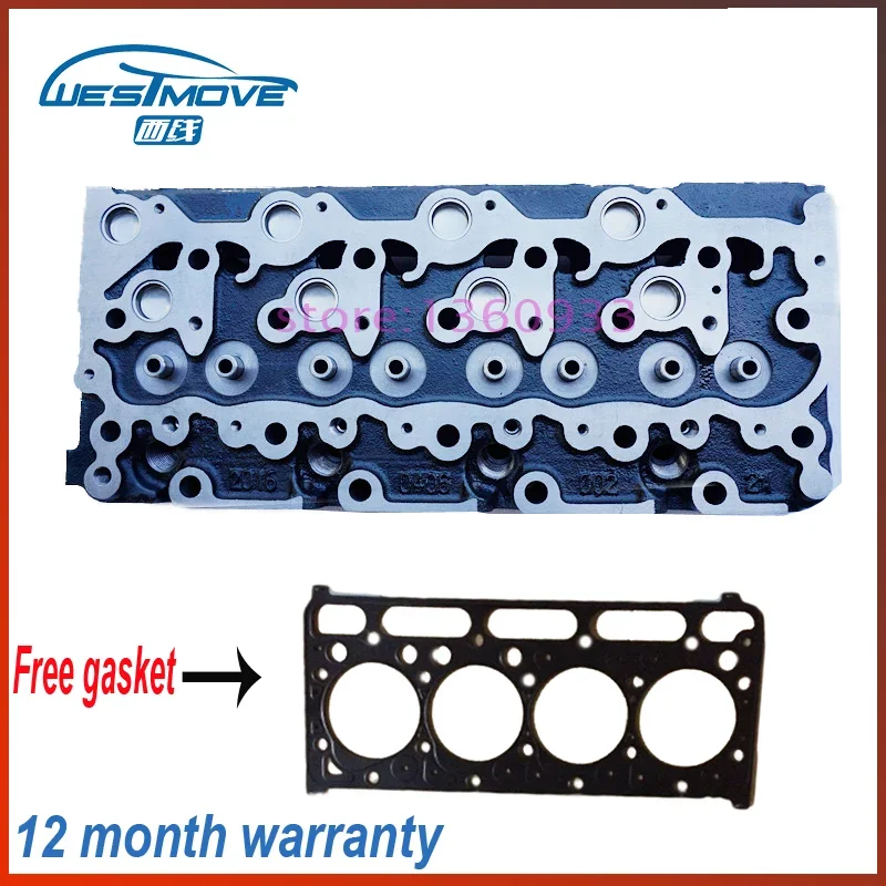 V2403 V2203 Головка блока цилиндров двигателя для Kubota 19077-03048 19077 03048 1907703048