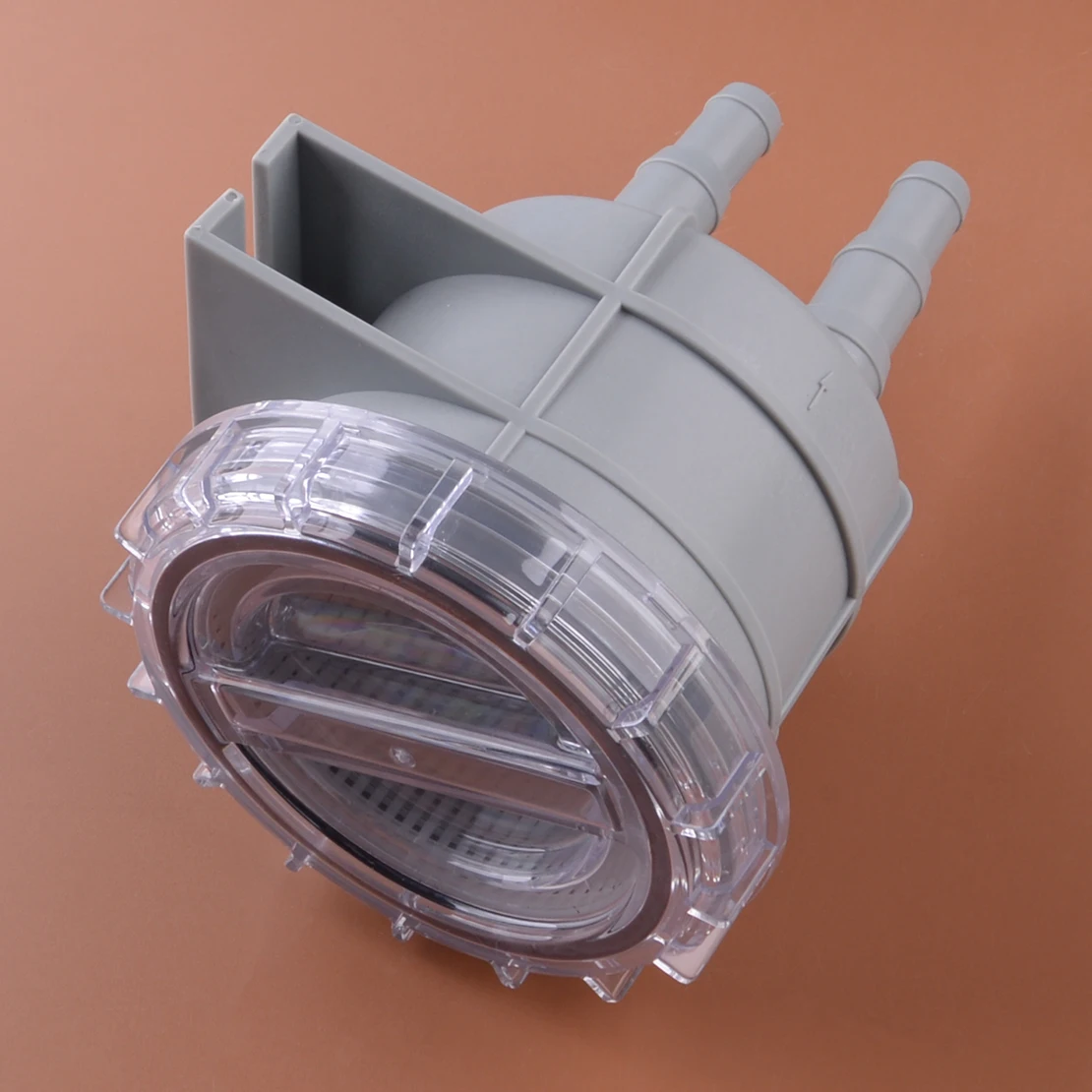 

Gray Boat Intake Sea Water Strainer Raw Water Filter Plastic Fit for Hose Size 1" 1.25" 1.5"
