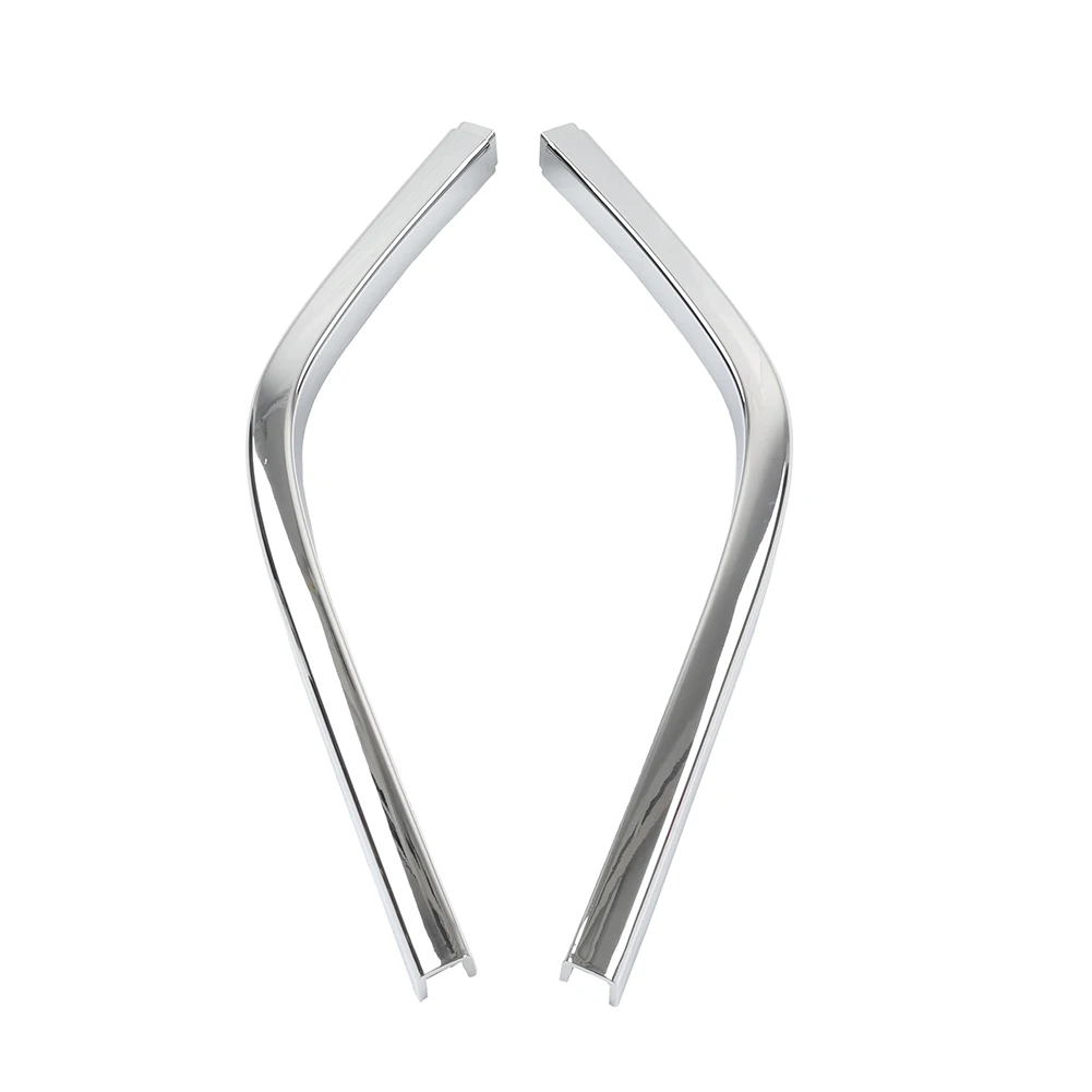 

Мотоциклетный ABS верхний обтекатель, боковая отделка, украшение, 2 шт. для Honda Goldwing GL1500 GL1500A Aspencade 1988-2000, хром/глянцевый черный