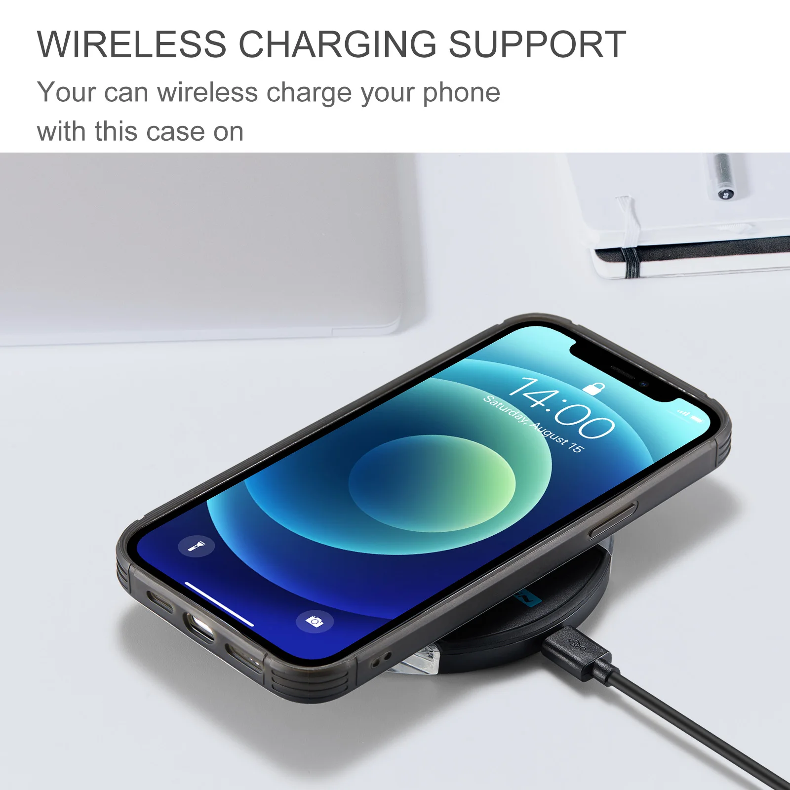 Back Cover for iPhone 14 12 13 11 Pro Max XS XR X SE 2020 8 7 Plus Phone Case Leather Card Holder Magnetic Detachable Wallet Bag