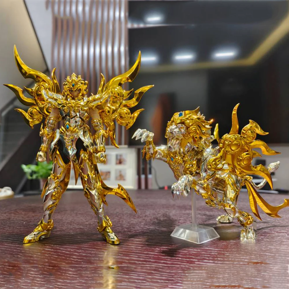 

Toypoint модель Saint Seiya Myth Cloth EX SOG Leo Aiolia с Totem Soul of God Рыцари зодиака экшн-фигурки коллекционные игрушки