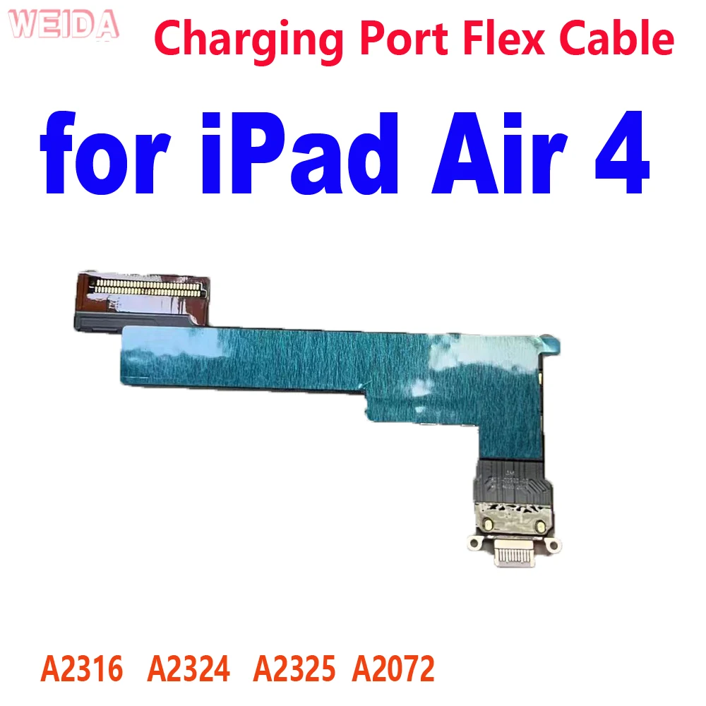 

1 шт. зарядный порт USB зарядная док-плата для iPad Air 4 Air4 A2316 A2324 A2325 A2072 Соединительная плата зарядный гибкий кабель 3G Wi-Fi