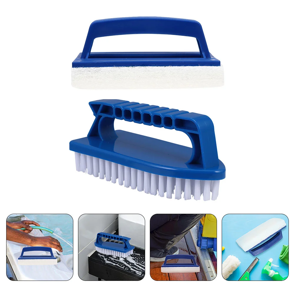 

2pcs Swimming Pool Clean Brush Pool Cleaning Brush Tool Practical Cleaning Brush