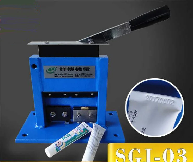 

Manual Heavy Duty Aluminum Laminate Tube Crimping Sealing Machine Tube Sealer ATT