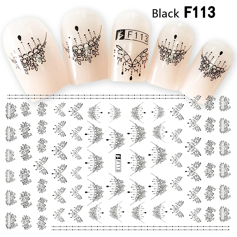 

Butterfly Flower Leaf Self Adhesive Nail Stickers Letter Sliders for nails Lips Love Nail Decal Designer Nail Stickers 10PCS