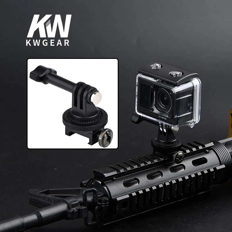 Крепление для спортивной камеры составляет 20 мм Пикатинни