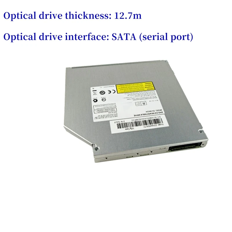 12.7MM Laptop Built-In DVD Burner For ASUS X88S X88V X88VF X85 X85S X85E SATA Serial DVD Drive Support DVD CD D9 Burn images - 6