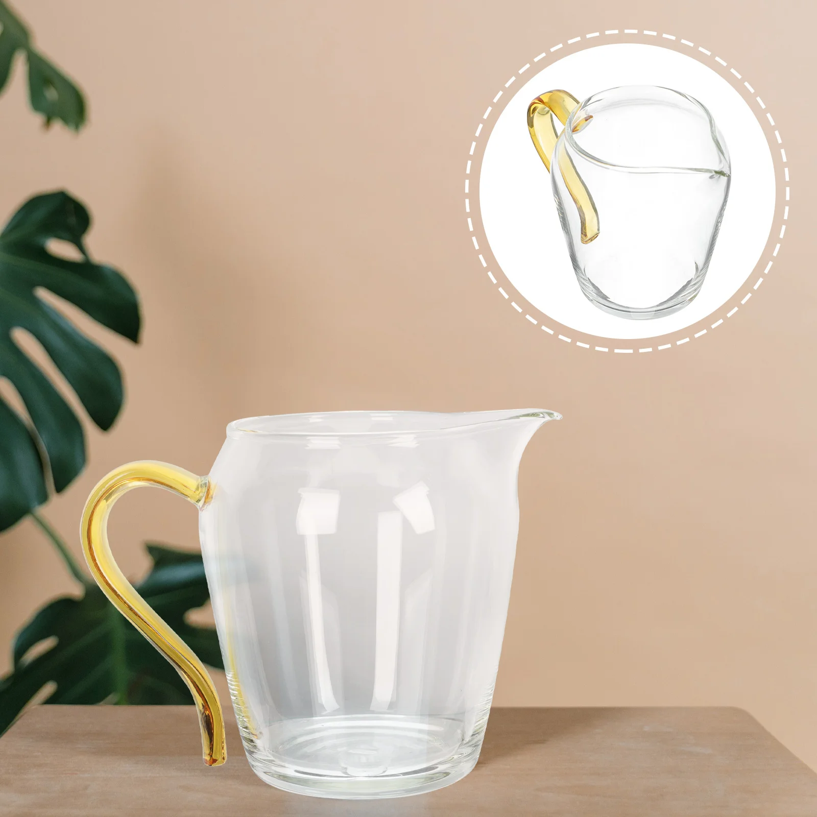 

Simple Style Tea Dispenser Side Handle Holder Household Tea Ware with Lid