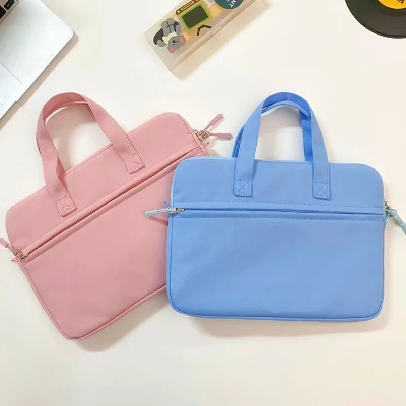 

Чехол Ins для ноутбука 11, 13, 14 дюймов для Macbook 13,3, IPad Pro 10,2, 12,9 дюймов, Air 4, 5, 6, 7, 8 с ремешком, сумка через плечо для Mi Pad 5