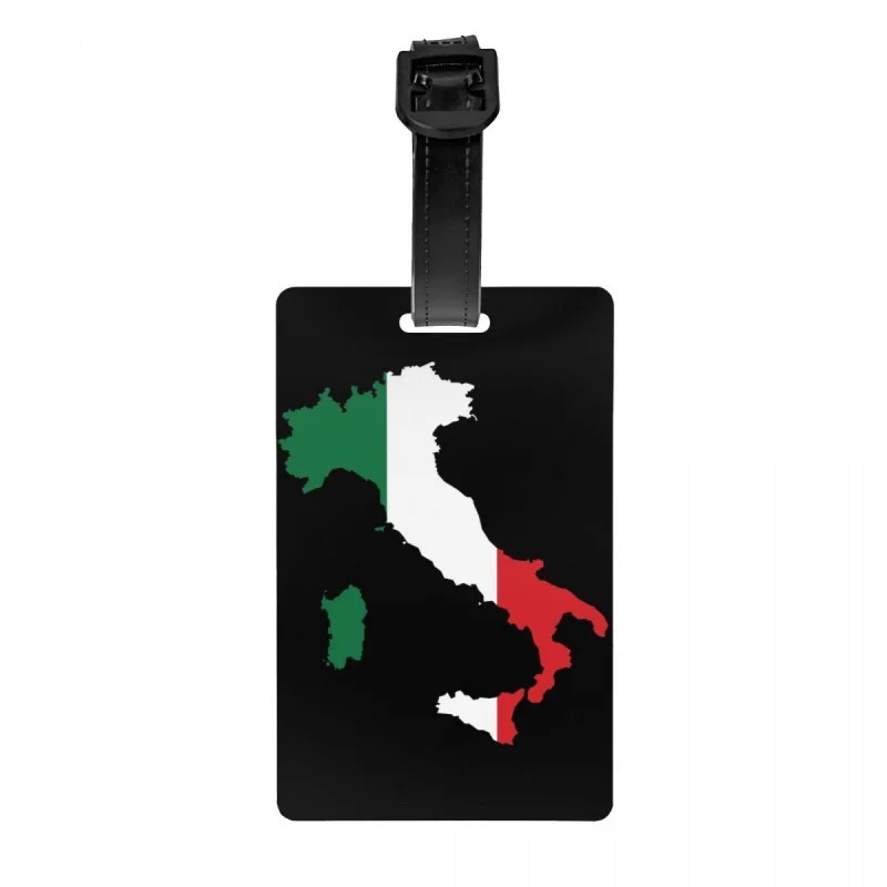 

Итальянский флаг, итальянская карта, багажные бирки для чемоданов, патриотическая Личная Обложка, имя, удостоверение личности