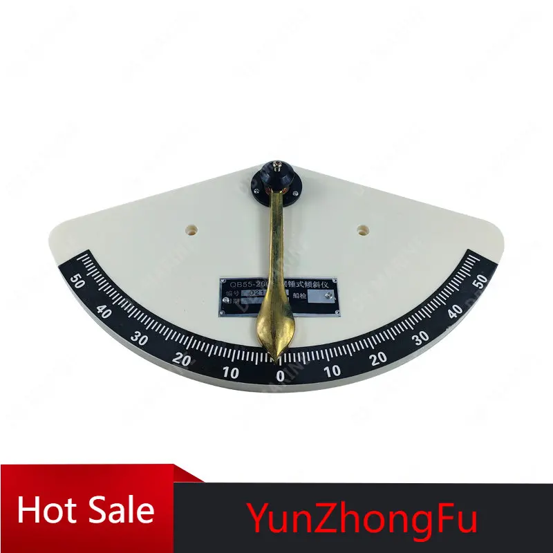 

Marine Pendulum Inclinometer LQ-200 Bakelite Inclinometer QB55-200 Inclinometer CCS Ship Inspection Certificate