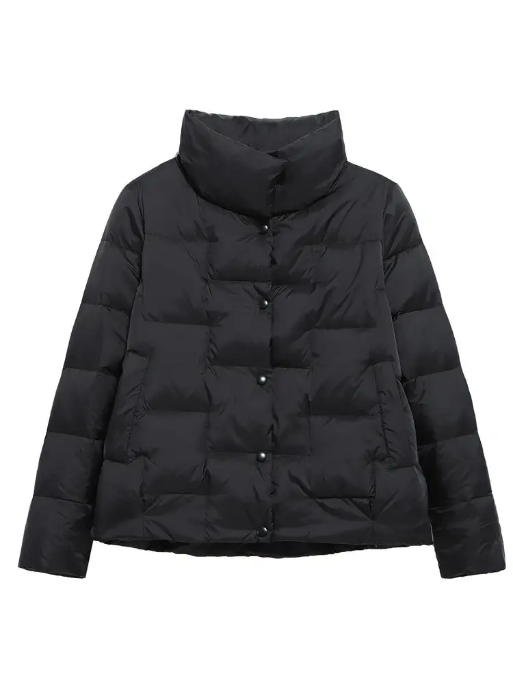 New Women Casual Style Down Jacket White Duck Down Jackets Autumn Winter Warm Coats And Parkas Female Outwear