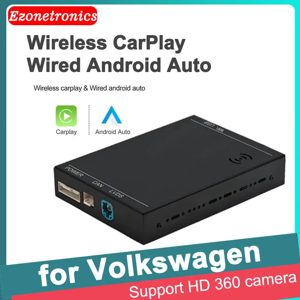 

EZonetronics Carplay Android автоматический интерфейс для VW Golf 7 Tiguan Lamando Magotan Phideon Teramont с MIB1/MIB2 платформой