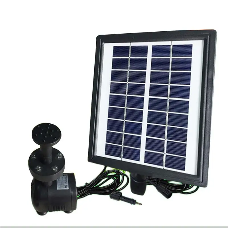 

2.8 W LED Solar Water Pump Standing Submersible Water Fountain for Pond Pool Aquarium Fountains Spout Garden Patio