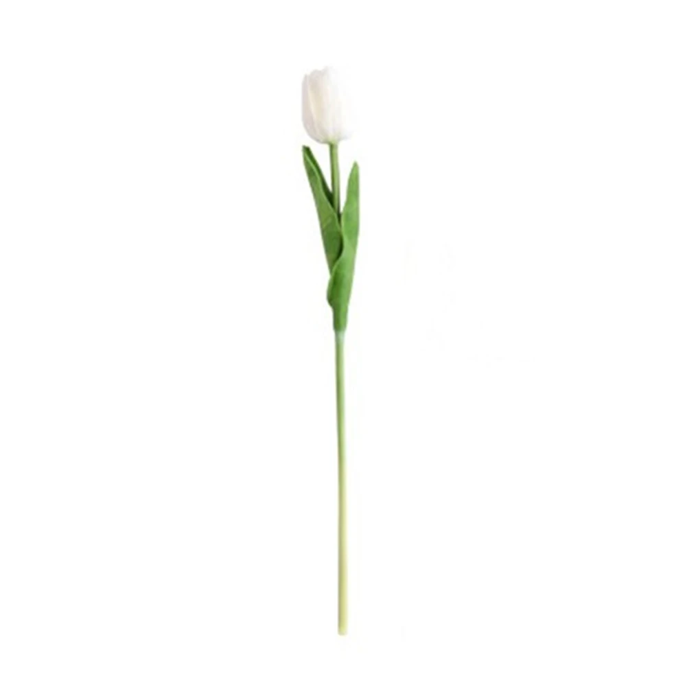 

10pcs Artificial Tulip Flowers Real Touch Fake Flower Bouquet Wedding Party Decoration Home Garen Decor
