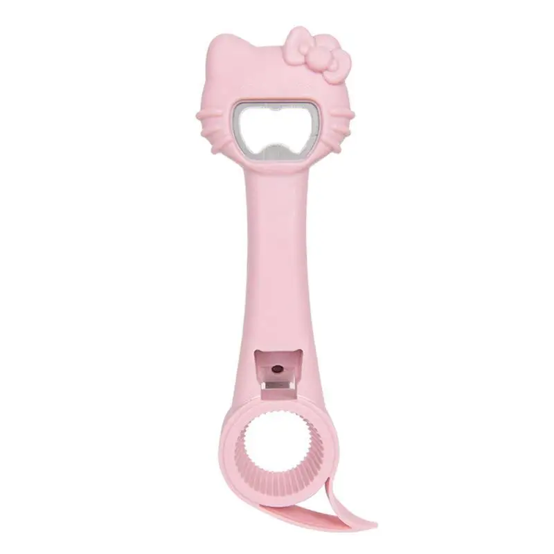 

Jar Bottle Can Opener Stainless Steel Bottle Openers With PP Handle Kitchen Gadgets Corkscrew Bottle Opener For Kids Elderly