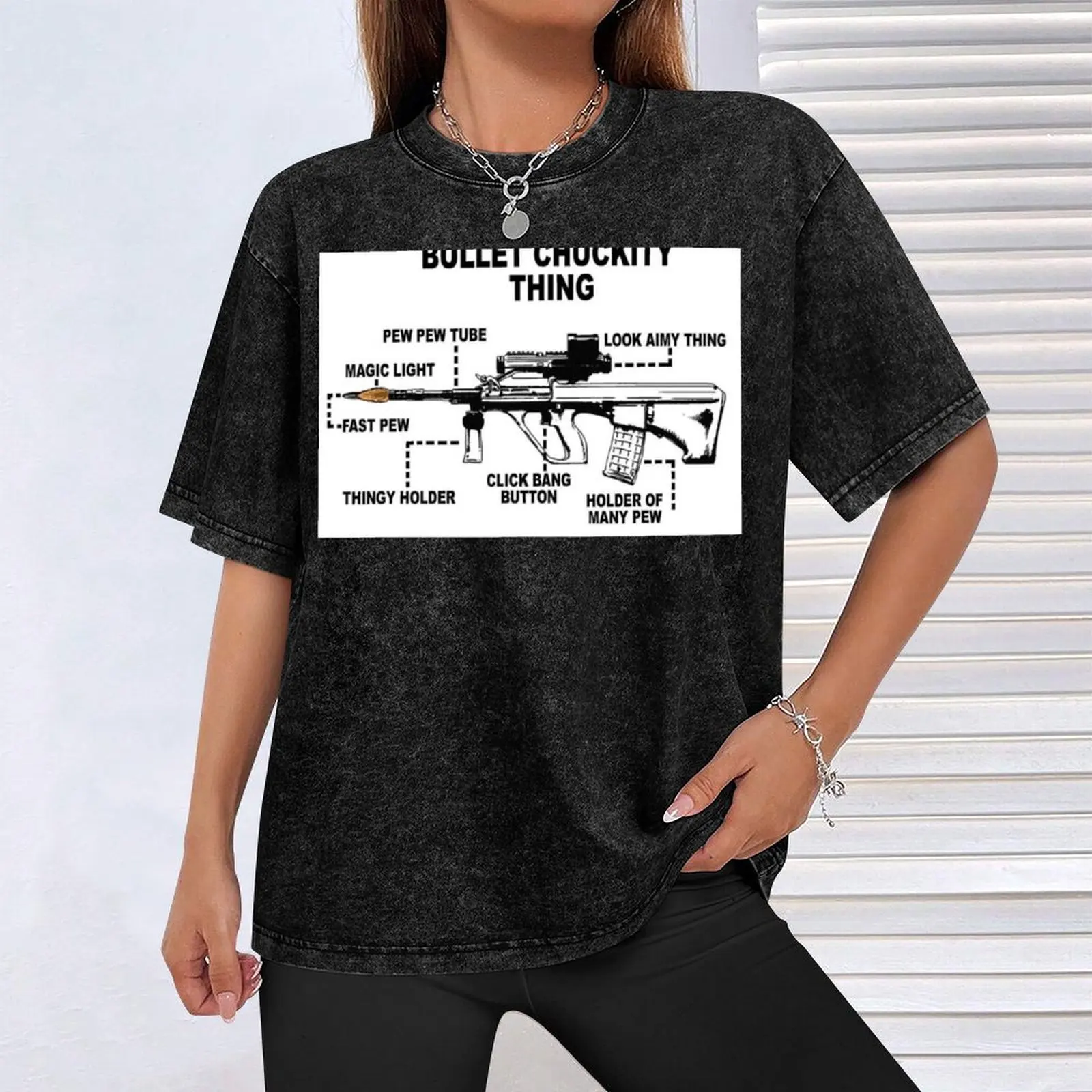 F88-Austeyr Gun Anatomy футболка хлопковые футболки с рисунком забавная мужская