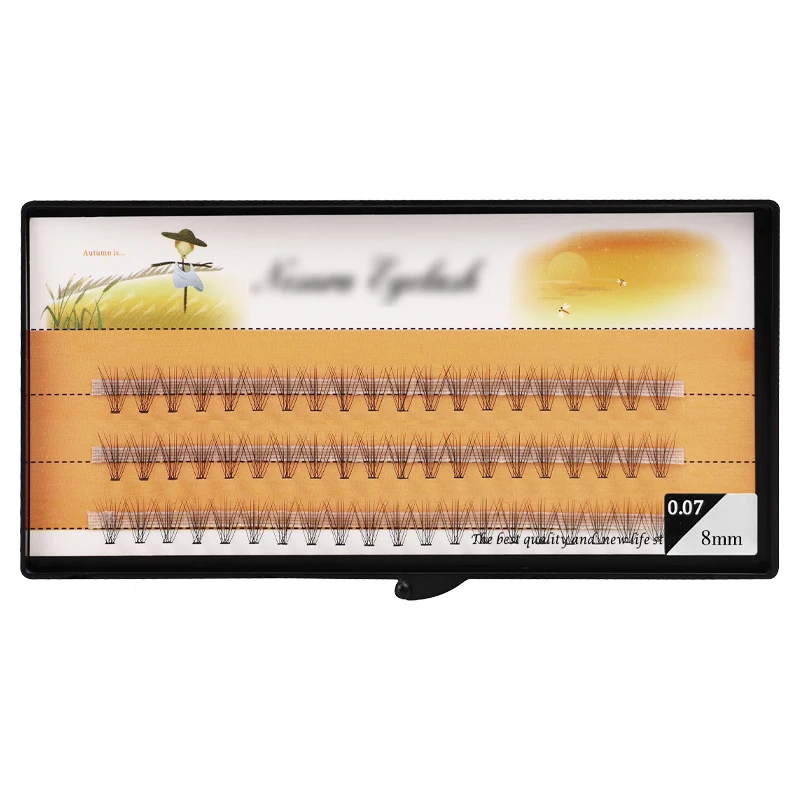 

DIY Lashes YY Extension 2d/3d/4d/10d Faux Dece Mink Blooming Eye Lash Extensions 0.05/0.07/0.10 Makeup Lashes Packaging