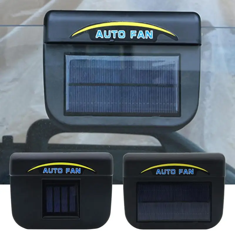 

Solar Powered Car Fan Exhaust Fan Good Cooling Effect Protection And Ventilation For Truck Automobile And Car Solar Small Fan