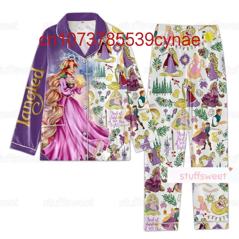 Рождественские пижамные комплекты принцессы Диснея Авроры повседневные мужские