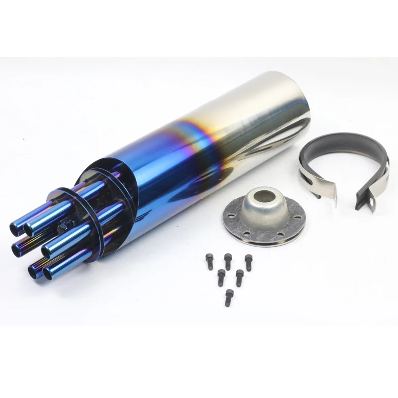 Универсальная Модифицированная выхлопная труба мотоцикла для Honda ATV глушители