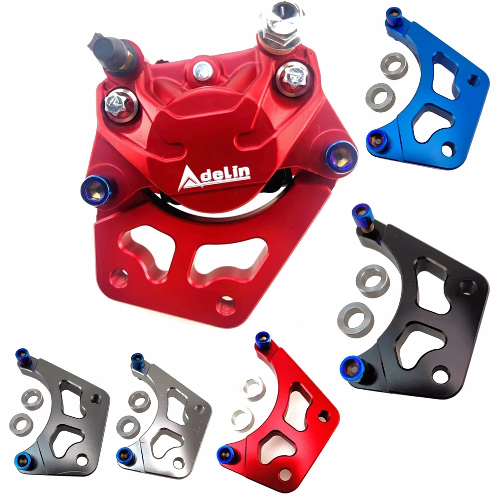 

Motorcycle Adelin Brake Caliper Bracket/adapter For ADL-10 /17 84mm Brake Caliper for 200mm Brake disc For HondaYamaha Scooter