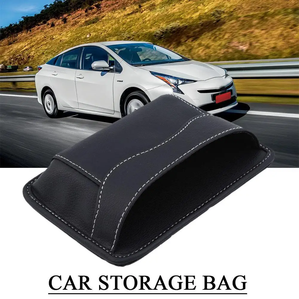 

New Multifunction Car Organizers Pocket Bags Car Storage Box Collecting Bag For Cards Phone Key Sticky Pouch Interior Accessorie