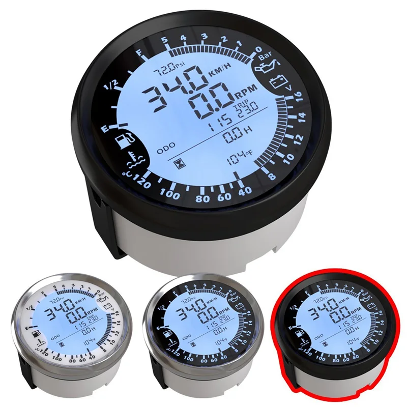 Автоматические многофункциональные датчики настройка 0-999 км/ч узлы Mph цифровые