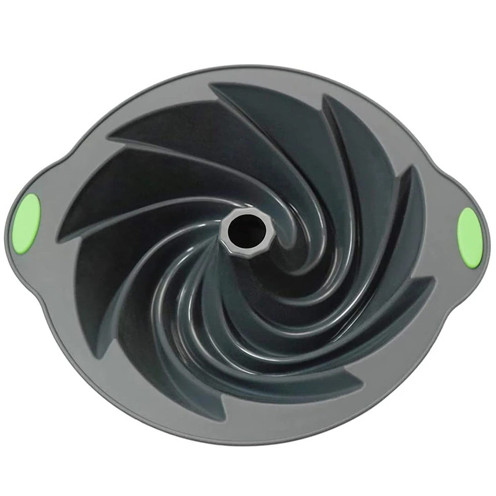 

Силиконовая сковорода для торта, сковорода для выпечки торта с антипригарной кастрюлей, сковорода для торта с рифленой рамой и ручкой, испо...