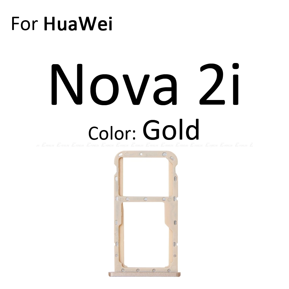 Фото Разъем-адаптер для слота карты Micro SD (HuaWei Nova 3i, 2i, 2S, HWI-AL00, TL00) – Запчасти для считывателя карт №5