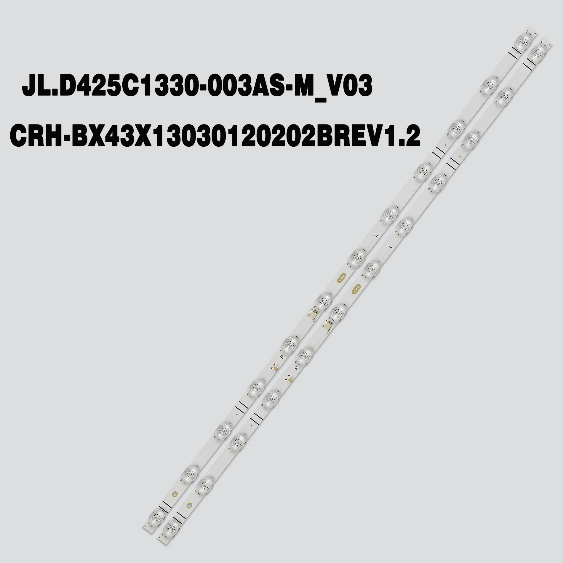 

LED Backlight strip 12lamp for Hisense 43h4000gm 43h4030f3 JL.D425C1330-003AS-M_V03 CRH-BX43X13030120202BREV1.2 800mm