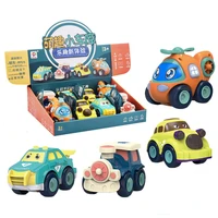diy childrens engineering mini vehicle sliding car toy model birthday gift 8pcs