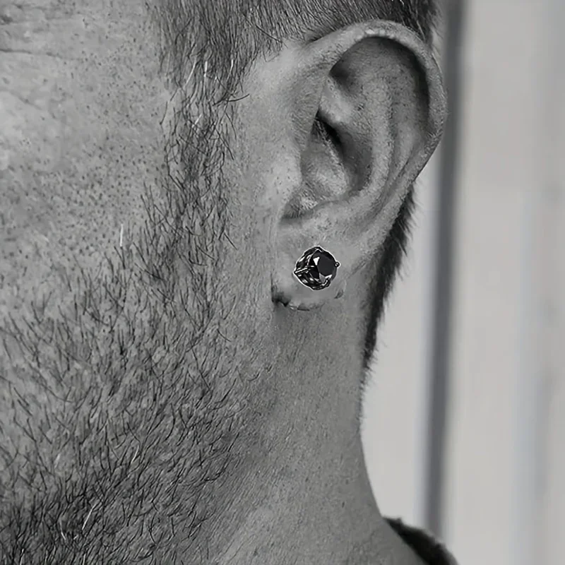 2 шт. магнитные серьги-подвески из нержавеющей стали