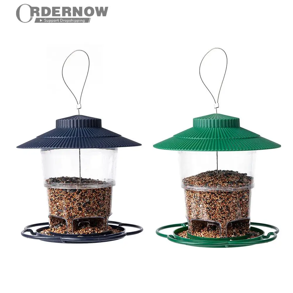 

Простая установка Открытый дом для кормления птиц Водонепроницаемая беседка подвесная клетка для кормления диких птиц открытый контейнер ...