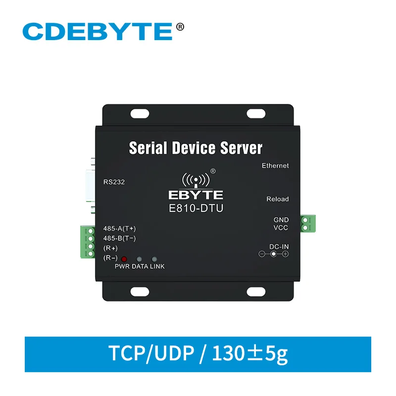 RJ45 Ethernet to RS422/RS485/RS232 Two-Way SOCKET Serial Device Server CDEBYTE E810-DTU(1RS1E) TCP UDP Transparent Transmission