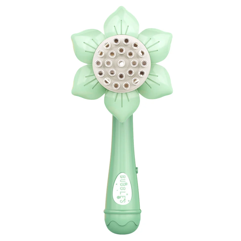 

Sunflower Bubble Machine Toys Babies Children Creative Wand Plastic Sunflower-shaped Blowing Baby Kids