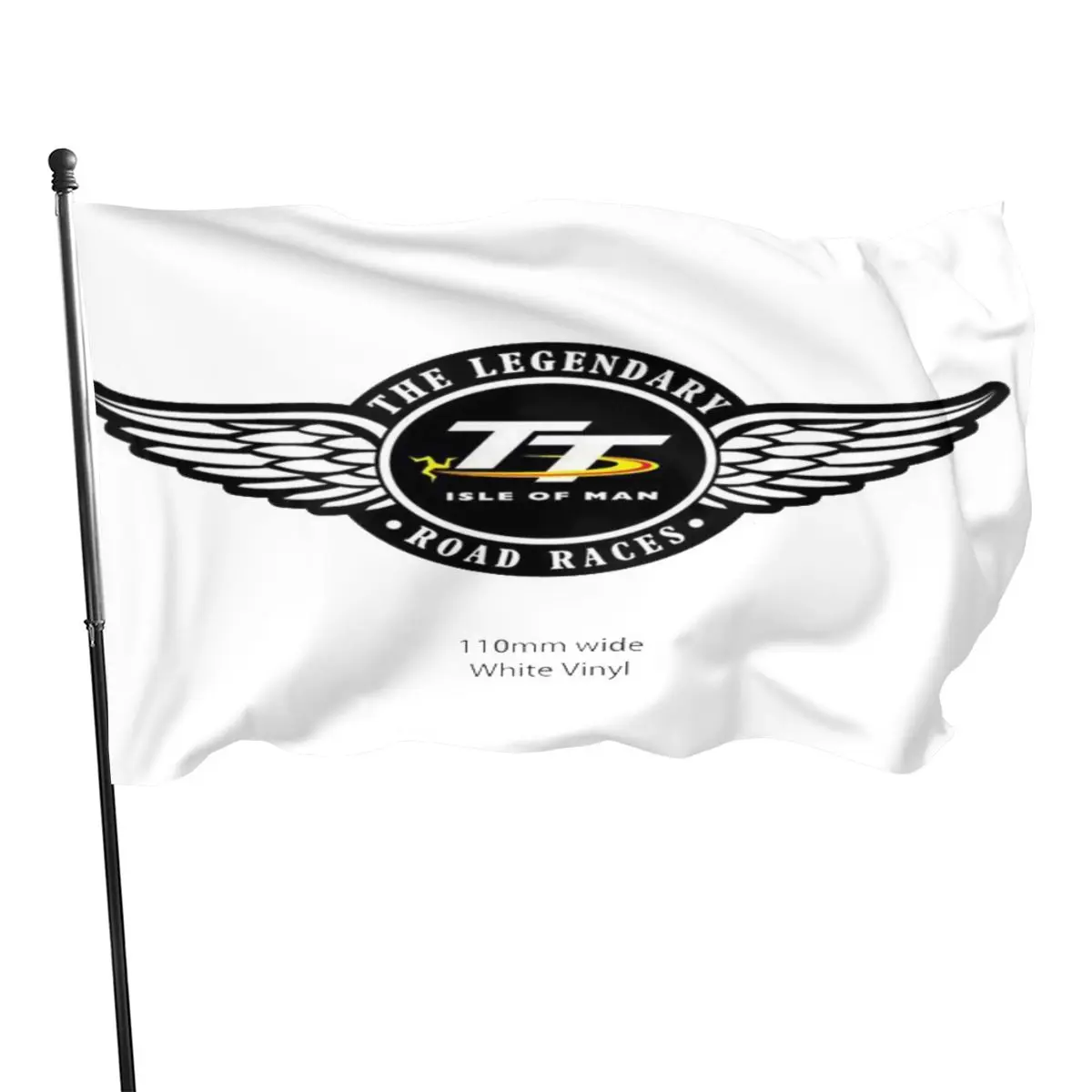 Limited Tt Legend Isle Of Man 1907 Road Race Track Motorcycle Racing Streetwear Size S- Fresh Design Flag | Дом и сад