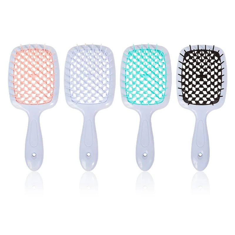 

1pcs Wide Teeth Air Cushion Combs Women Scalp Massage Comb Detangling ScalpHair Brush Hollowing Out Salon DIY Hairdressing Tool