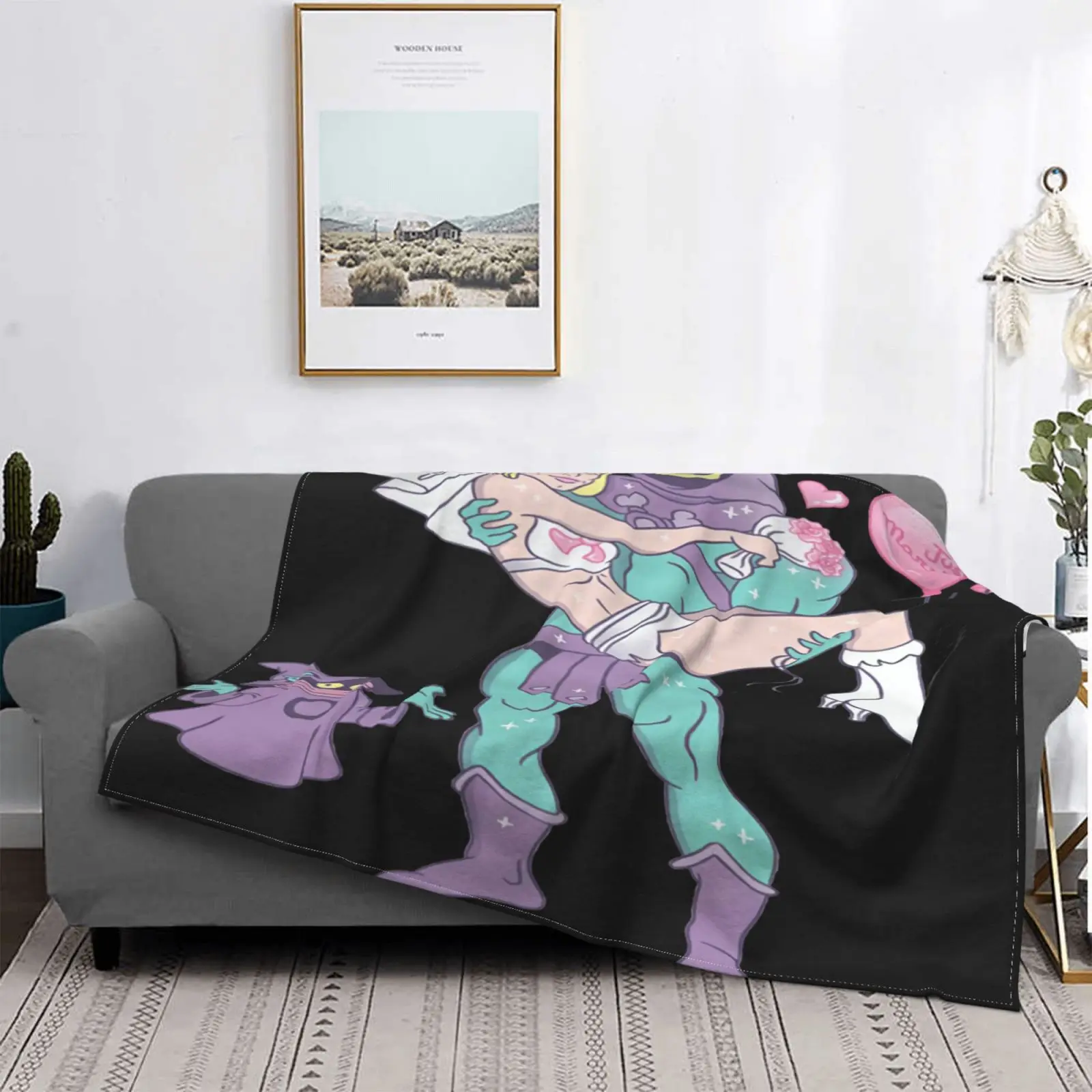 

Masters Universe He Heman Skeletor Evil Blanket On The Bed Sofa Blankets Sofa Anime Bed Blanket Couple Bed Quilt Bedspread 150