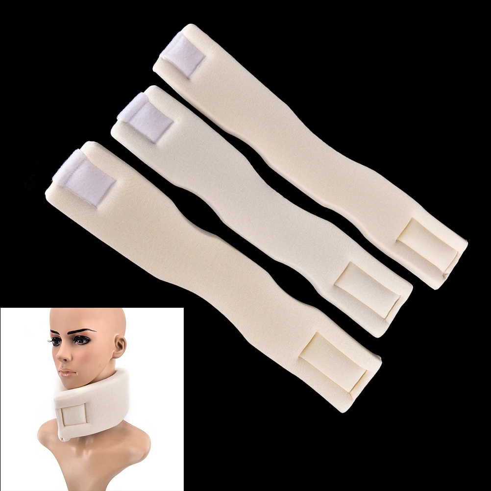 

One Piece Soft Firm Foam Cervical Collar Support Shoulder Press Relief Pain Neck Brace