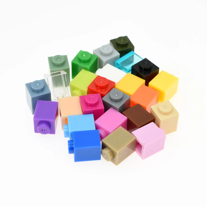 

100 г/упаковка, Детский конструктор из пластика, 1x1