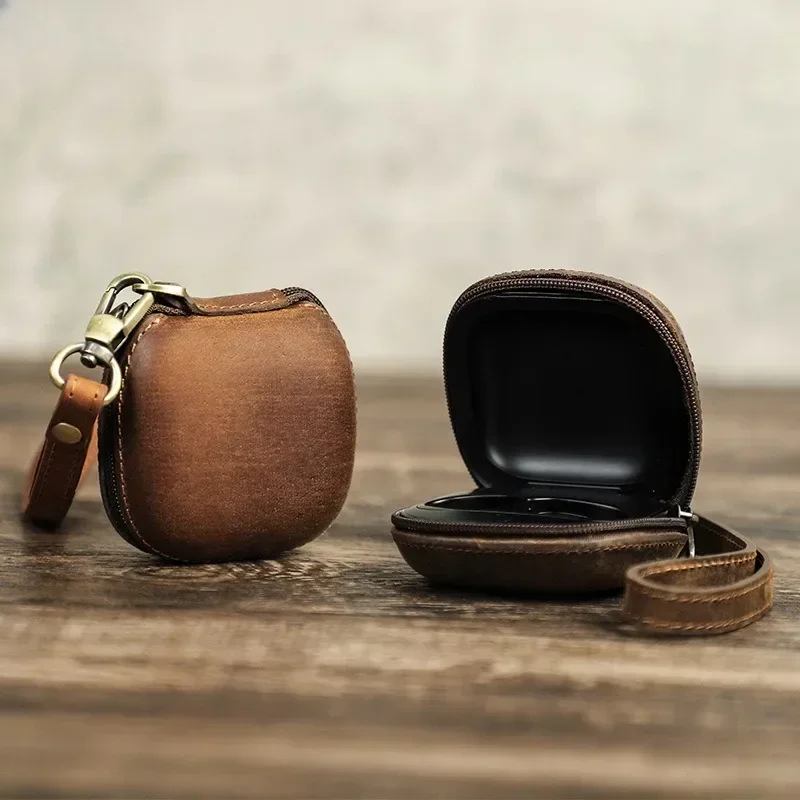 Роскошный чехол для наушников Beats Fit Pro кожаный зарядная коробка беспроводных