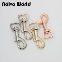 10 50 pieces 6 colors 62x16mm 58 trigger snap hook hand bag swivel clasp hooks hardware accessory metal for purse