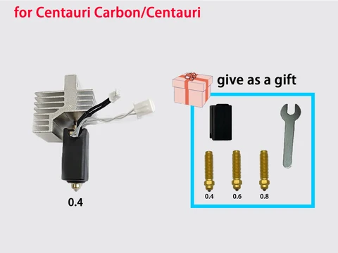 Керамический Hotend 0.4 мм для Elegoo Centauri
