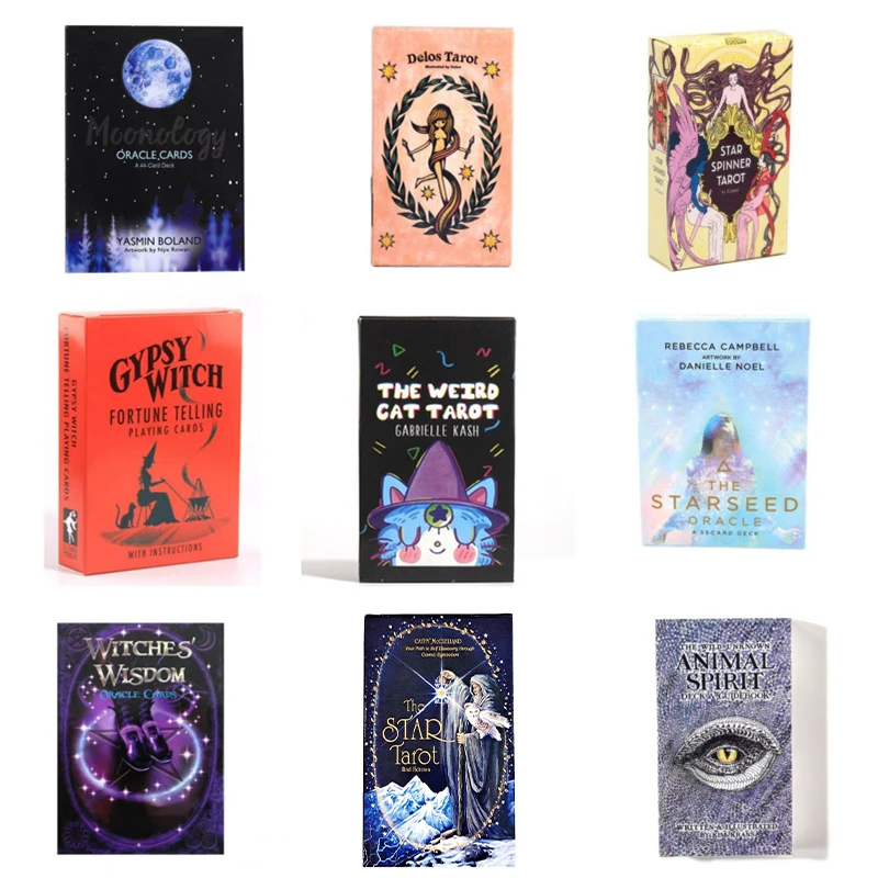 

Английская версия карт Таро, карт Оракл, настольных игр, английские карточки, новые карты Таро