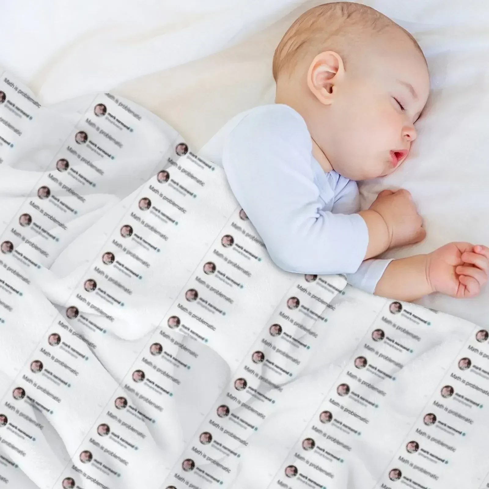 Одеяло Mark Normand Tweet украшения для кровати забавный подарок одеяла