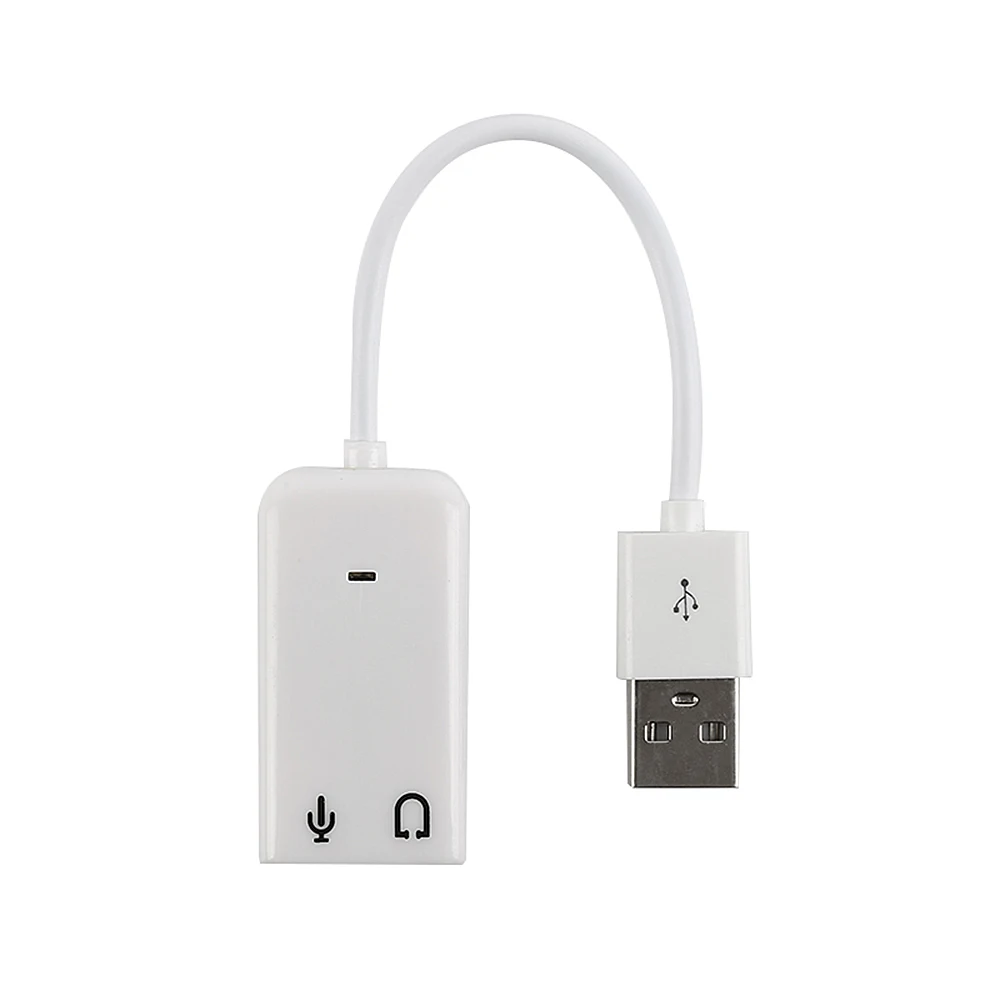 

USB 2,0 Виртуальный 7,1 канальный аудио адаптер звуковой карты для ПК ноутбука BS1